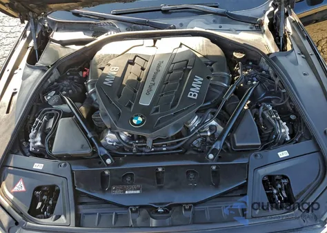 2014 BMW 550 I из США, поврежденный, VIN WBAKN9C57ED681289